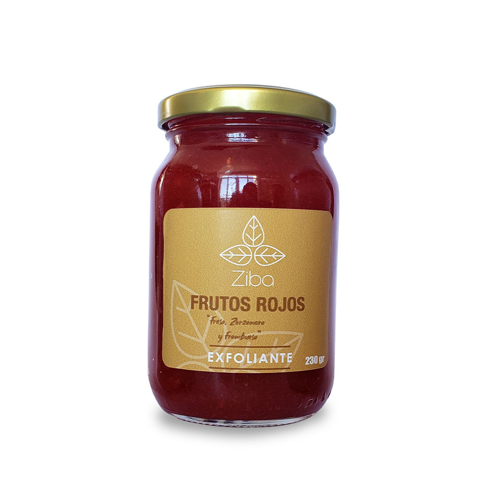 Exfoliante frutos rojos