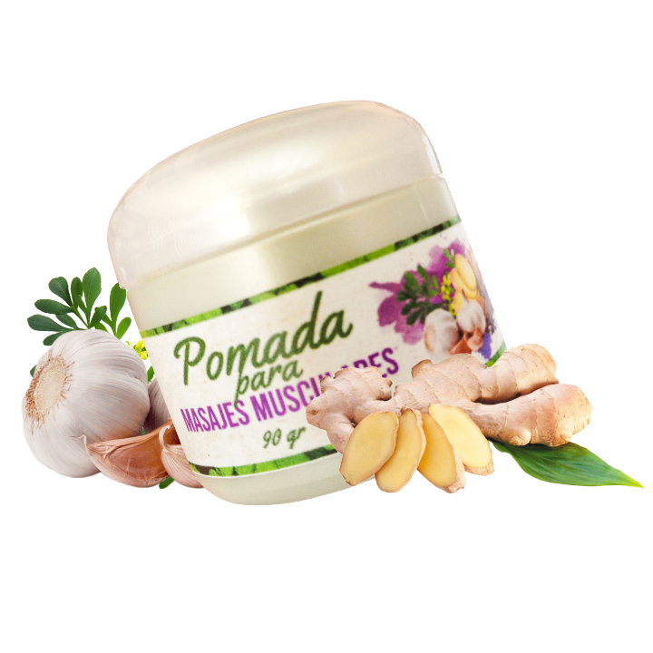 Pomada para masajes musculares. 90 gr.
