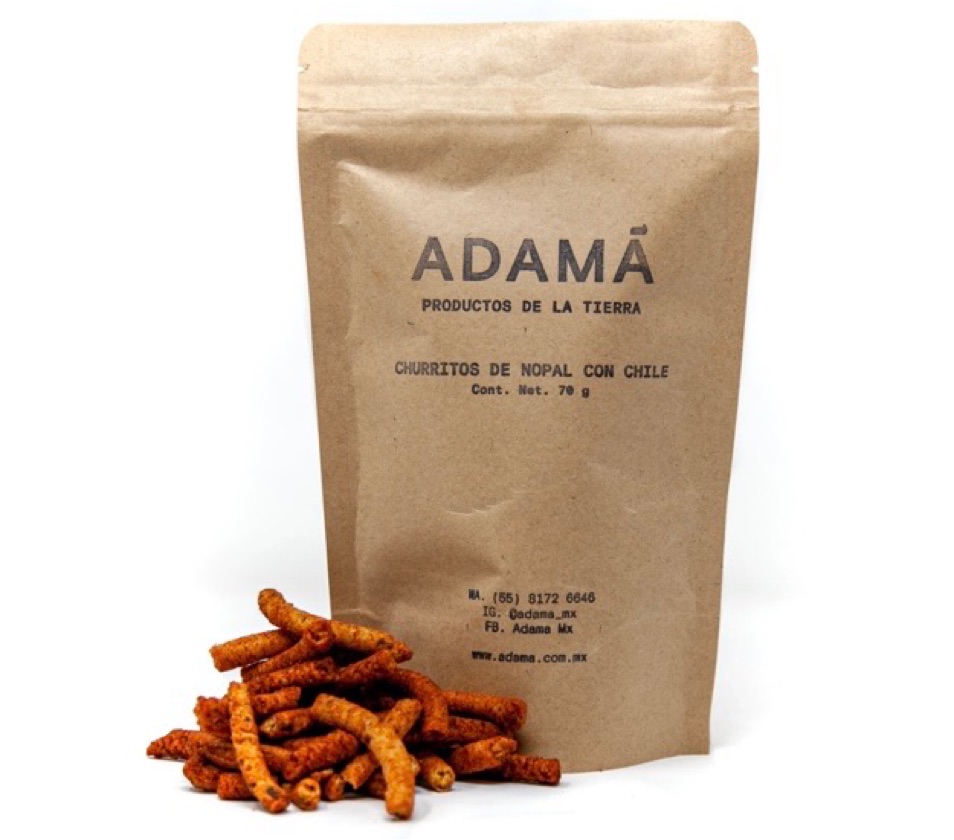 Churritos de Nopal con chile 70 gr