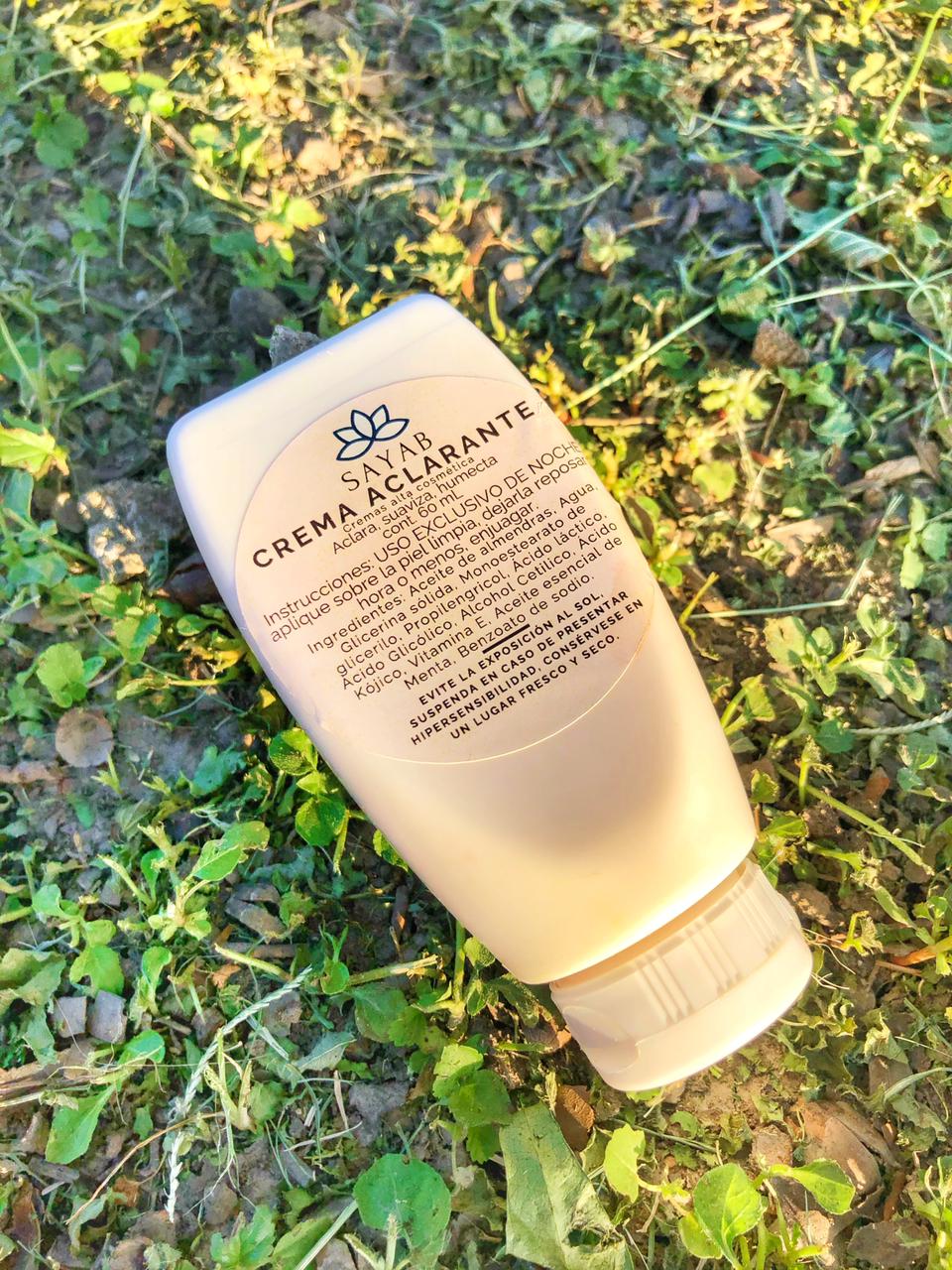 Crema aclarante 150 mL