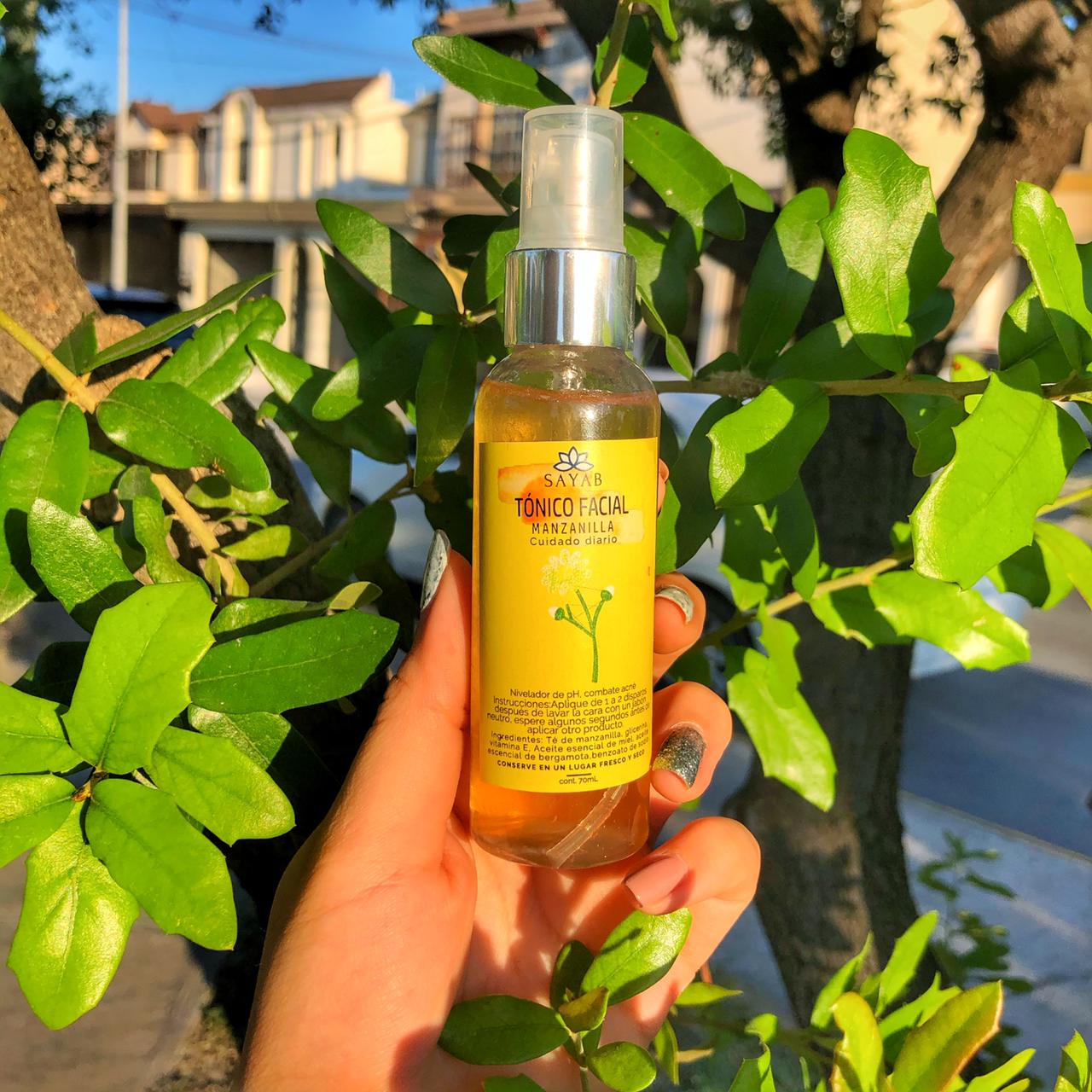 Tónico facial manzanilla