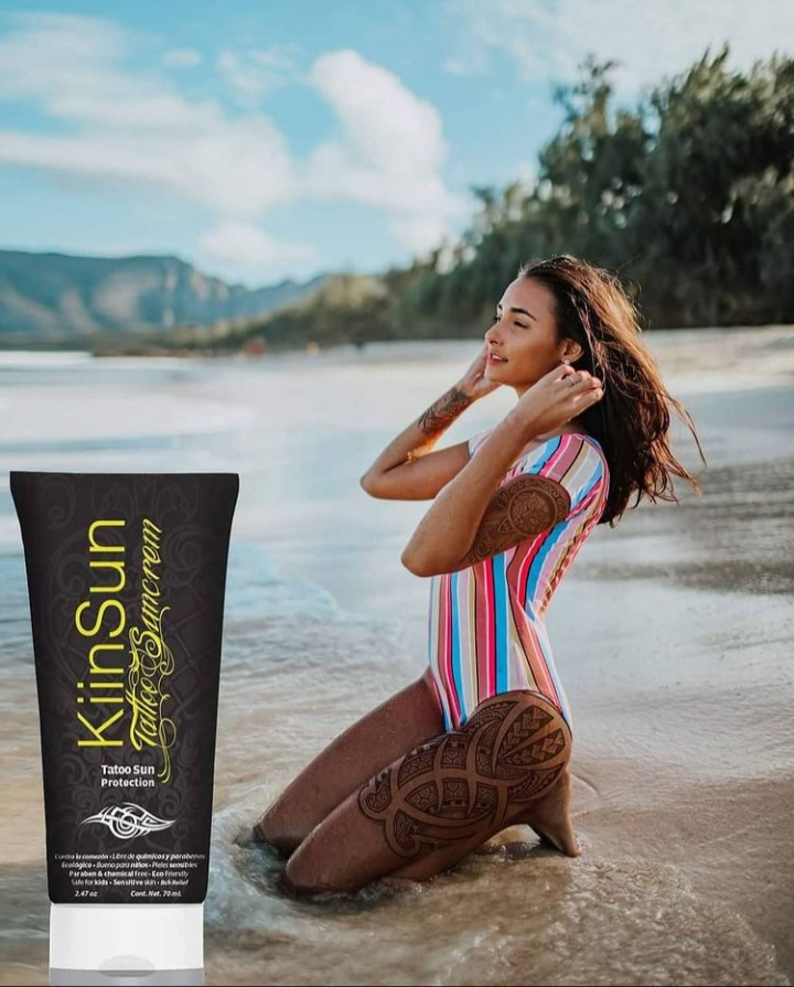 Tattoo Sunscreen 30 FPS 100ml. KiinSun