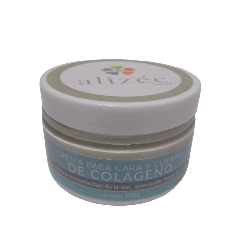 Crema para cara y cuerpo de colageno