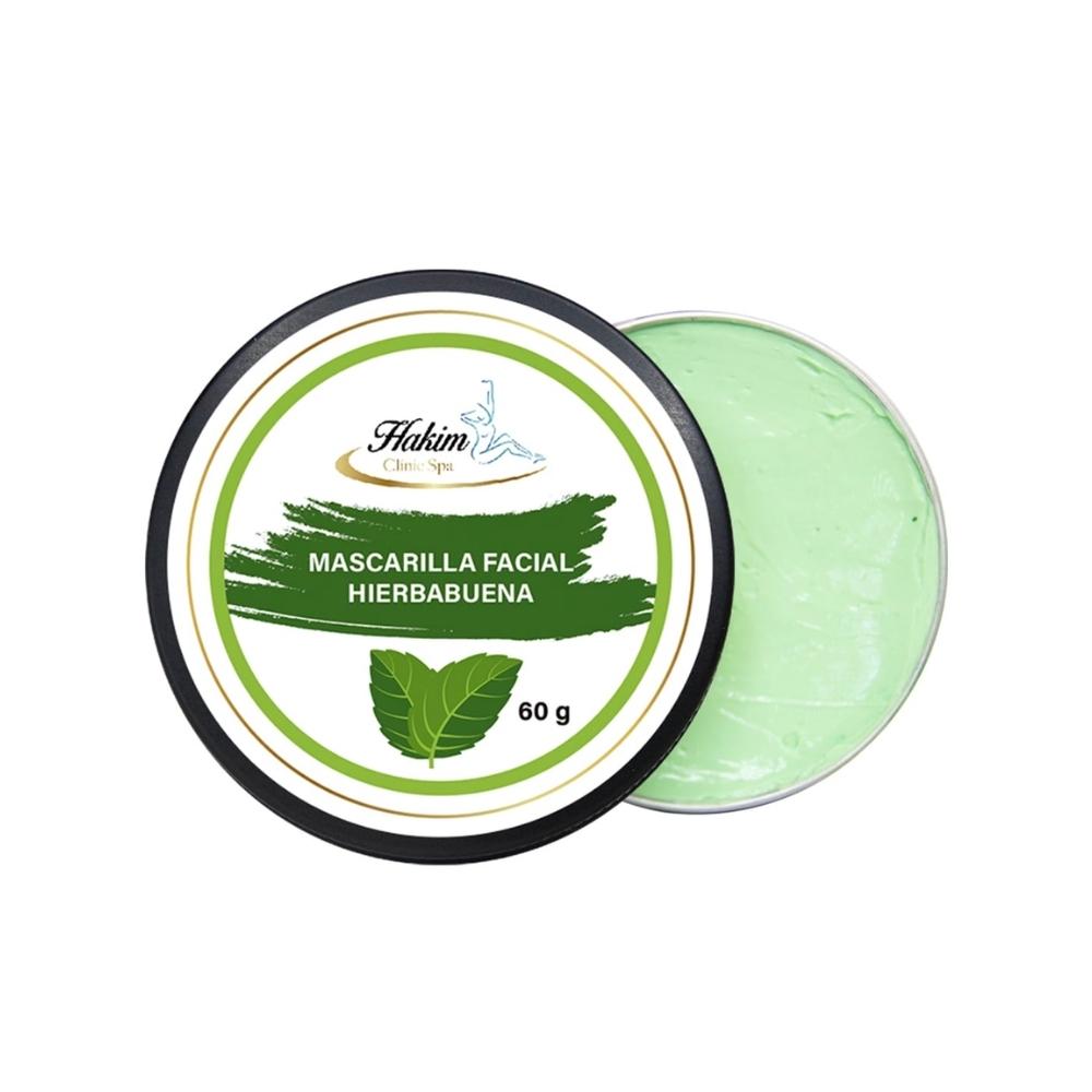 Mascarilla facial de hierbabuena