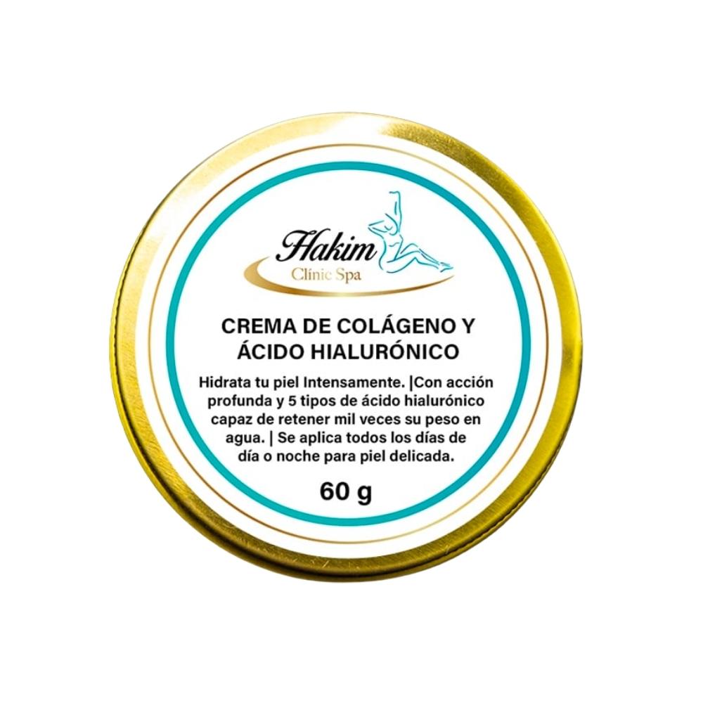 Crema de colágeno y ácido hialurónico