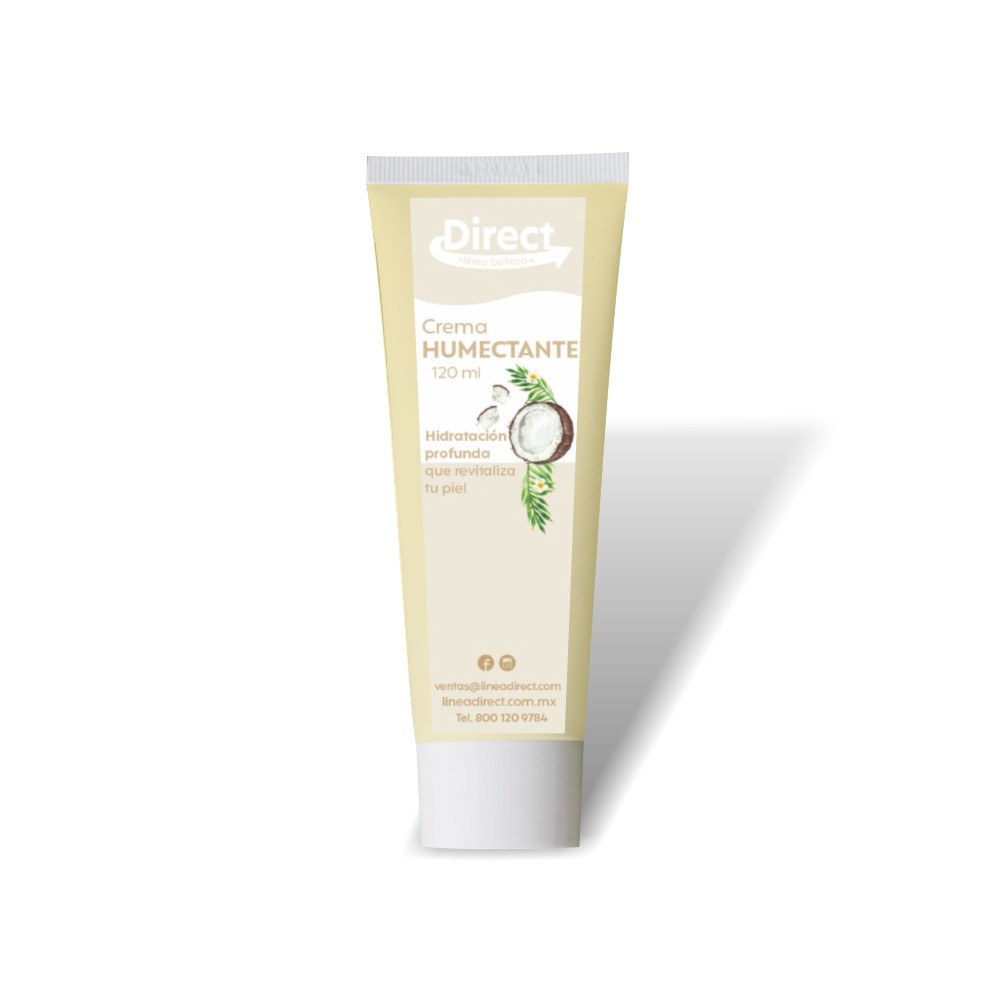 1 paquete de 3 Cremas Humectantes Direct 120 ml.