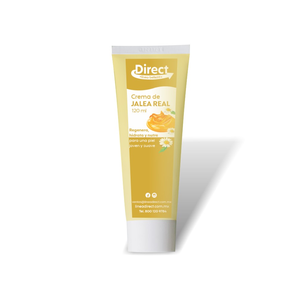 1 paquete de 3 Cremas de Jalea Real Direct 120 ml.