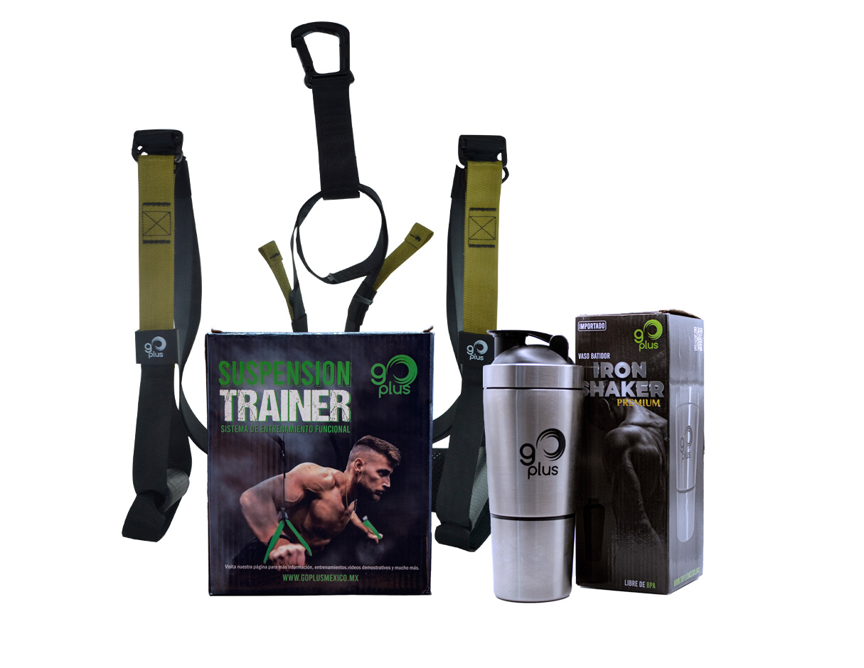 Suspension trainer Go Plus + Iron Shaker Go Plus