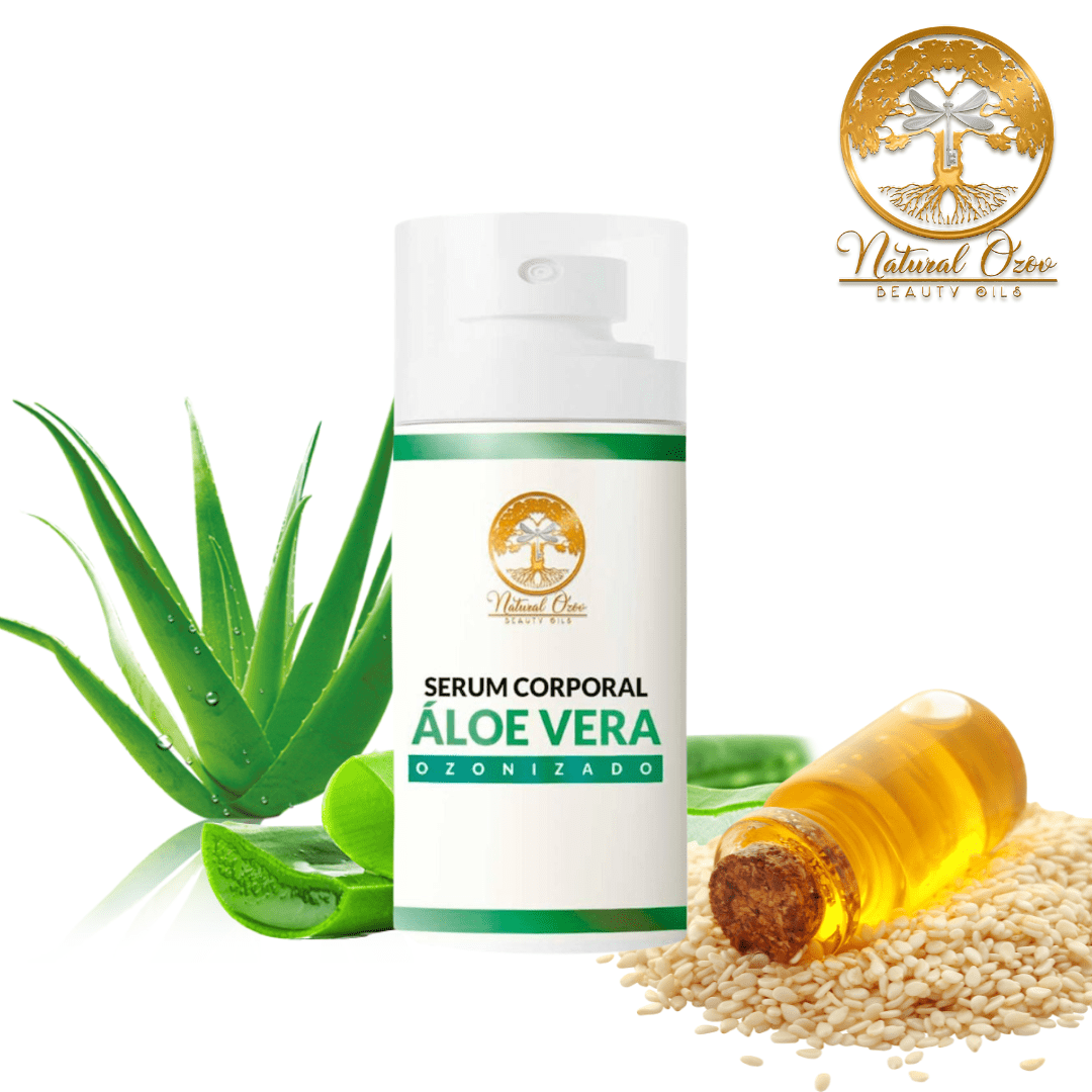Serúm Facial y Corporal de Aloe Vera Ozonizado con Sésamo 125 ml