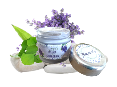 CREMA DE LAVANDA Y GINGKO BILOBA 50 GR
