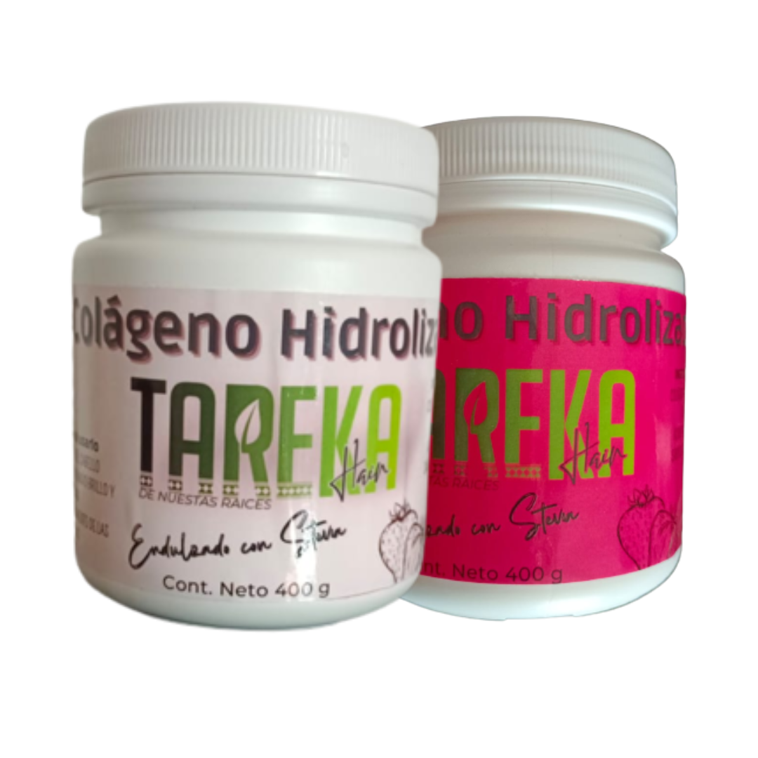 COLÁGENO HIDROLIZADO CON CALCIO Y ÁCIDO HIALURÓNICO 400gr