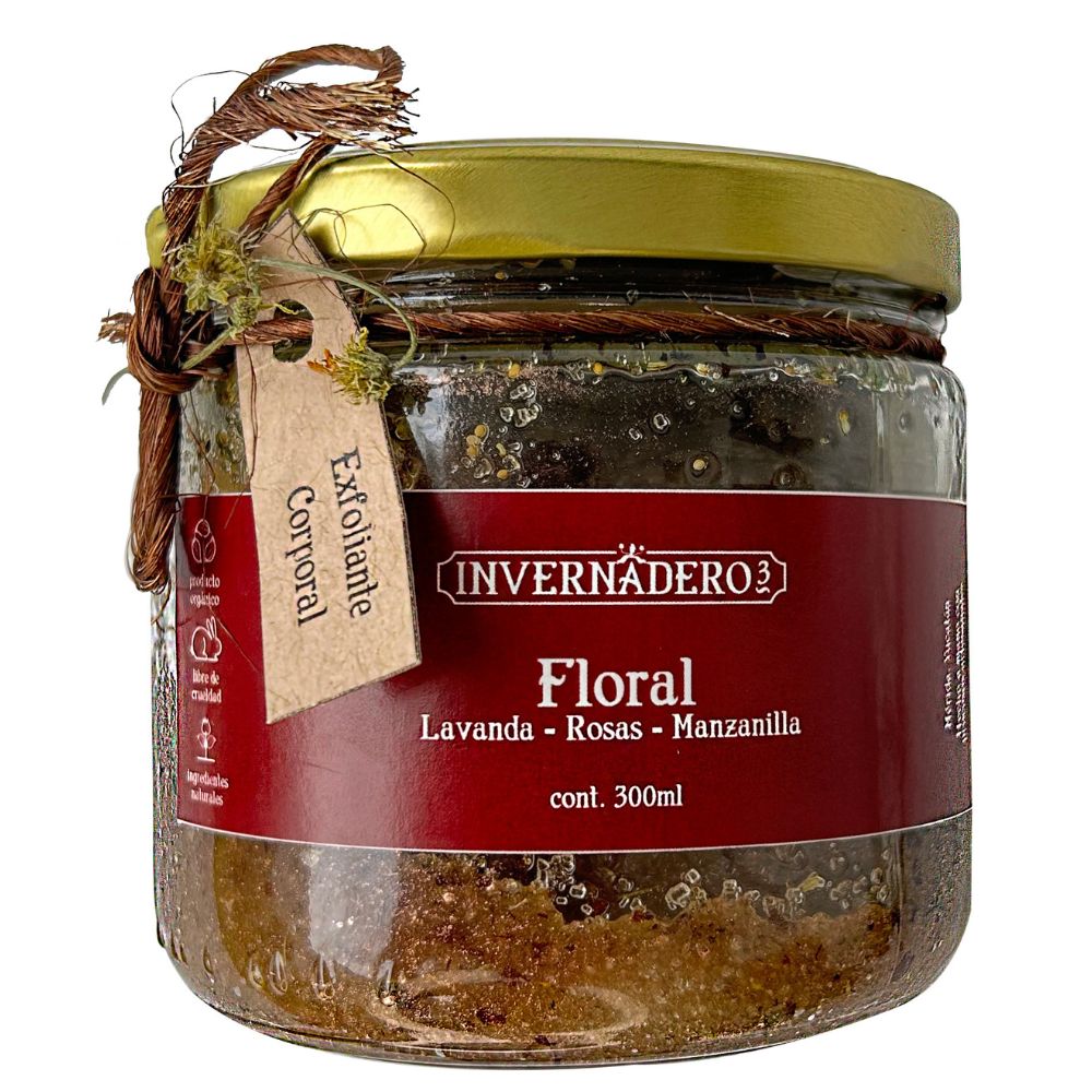 Exfoliate corporal - Lavanda, rosas y manzanilla