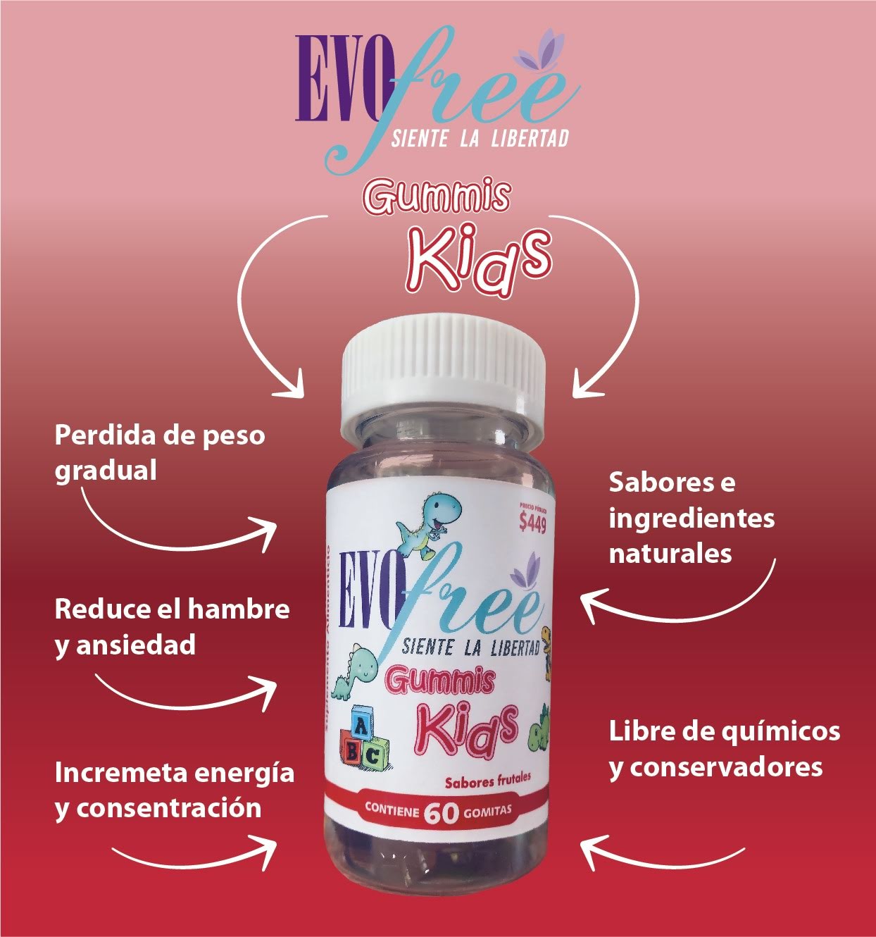 GOMITAS KIDS EVOFREE