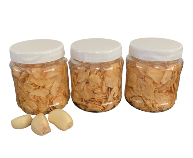 Hojuelas de ajo deshidratadas