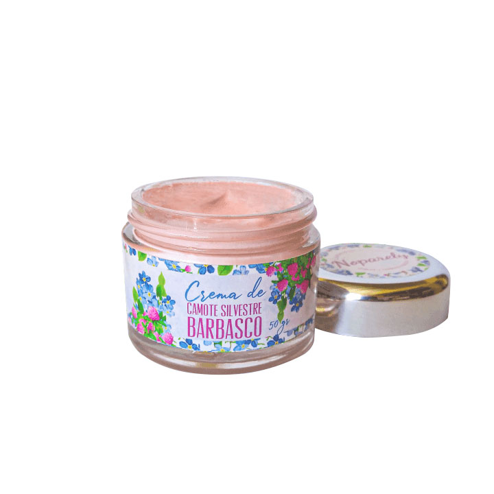 Crema de barbasco (camote silvestres). 50 gr.