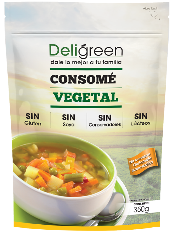 Consomé vegetal natural 350g