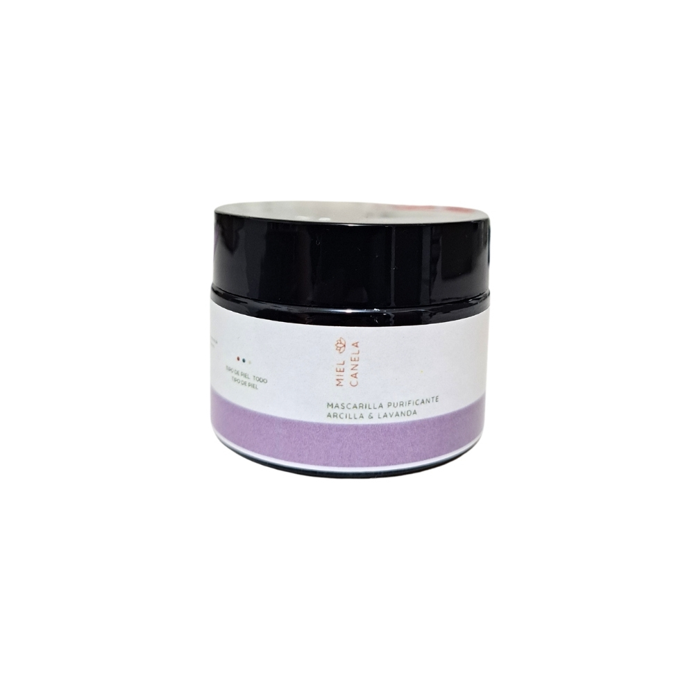 Mascarilla Purificante De Arcilla Blanca Y Lavanda 90 Gr
