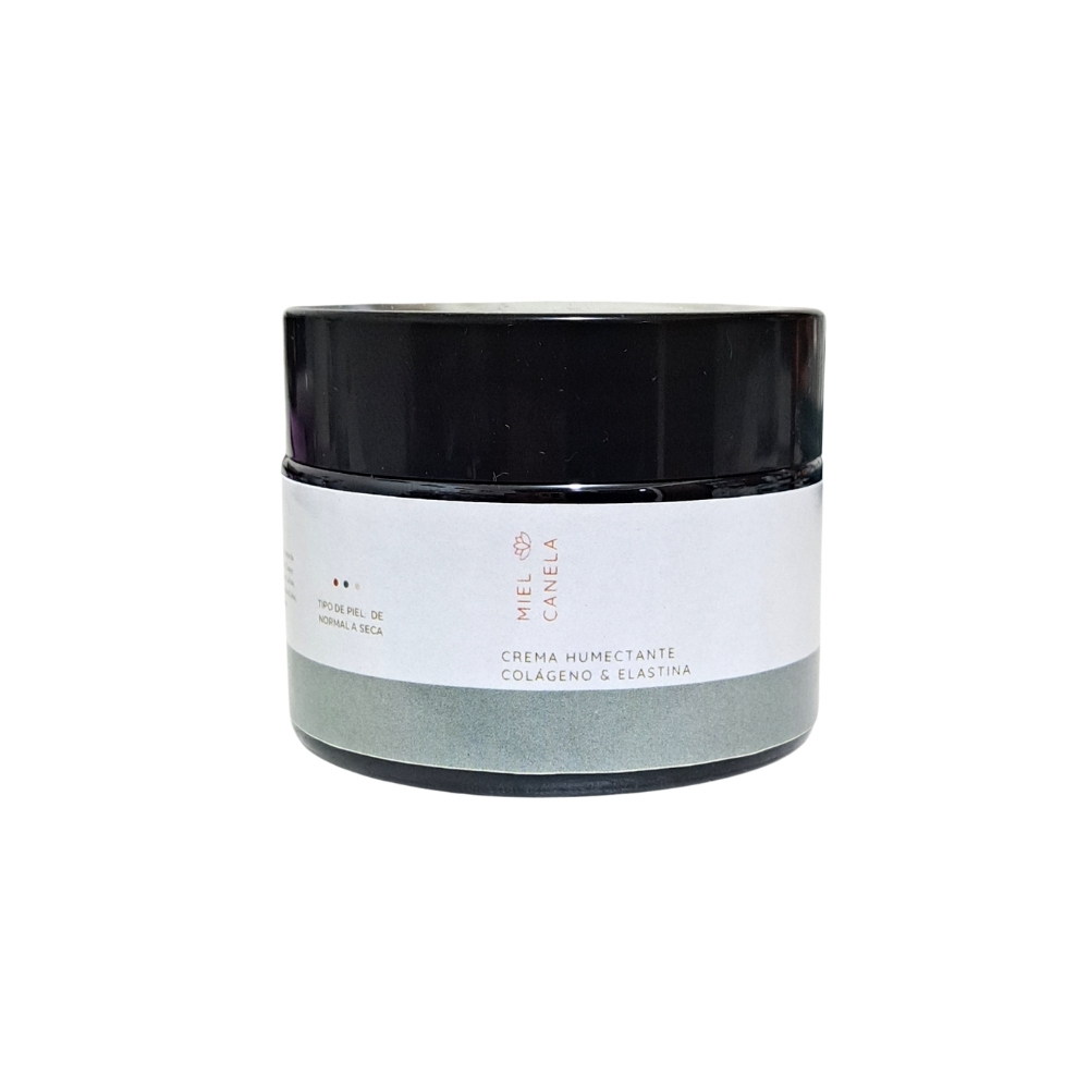 Crema Humectante facial Colágeno Y Elastina Cosmética Natural