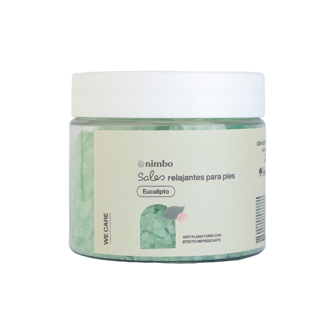 Sales relajantes para pies con aceites esenciales (Eucalipto)
