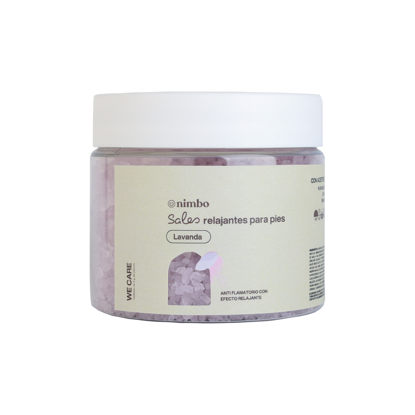 Sales relajantes para pies con aceites esenciales (Lavanda)