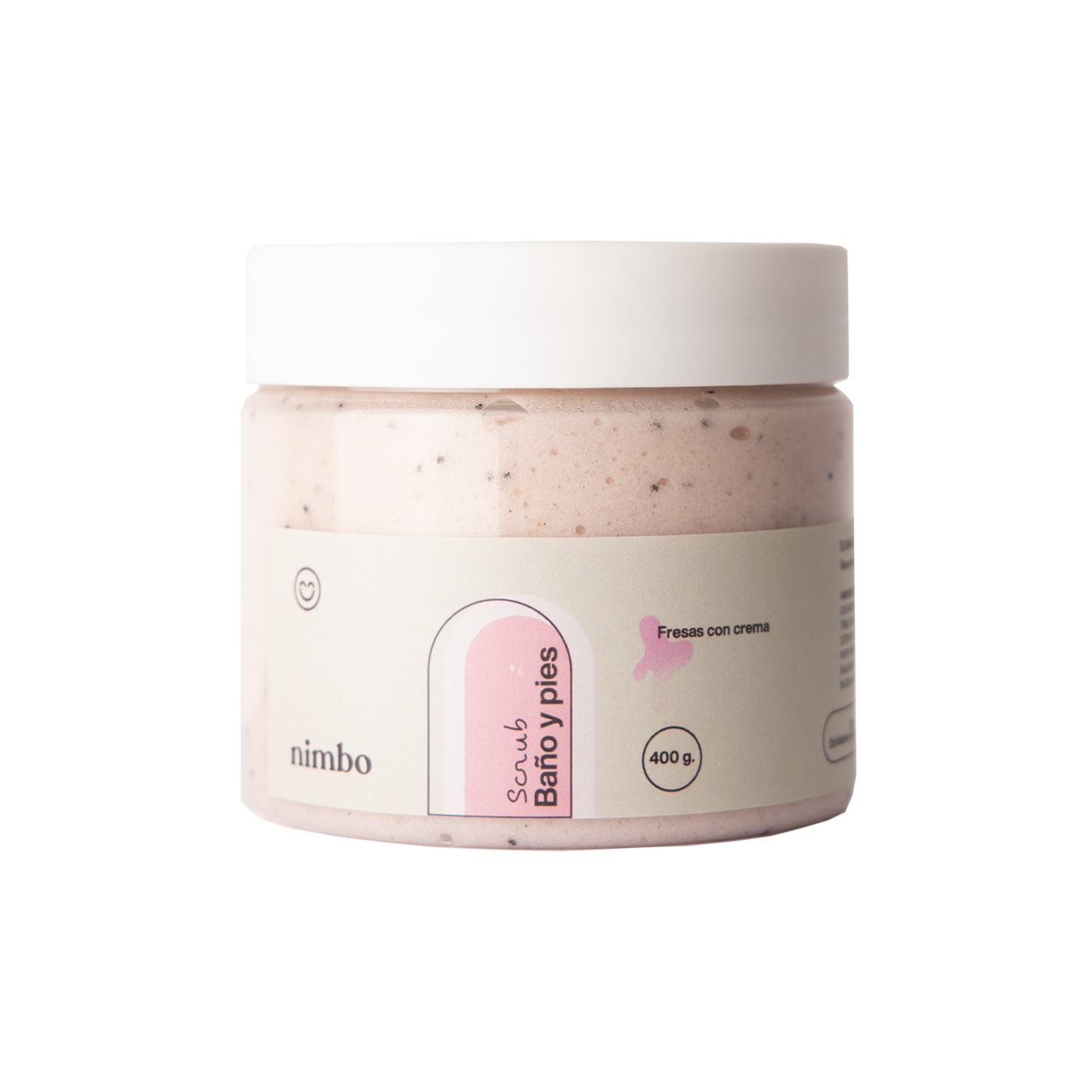 Exfoliante de baño y pies con efecto de jabón Frutas (Base azúcar y piedra pomez)