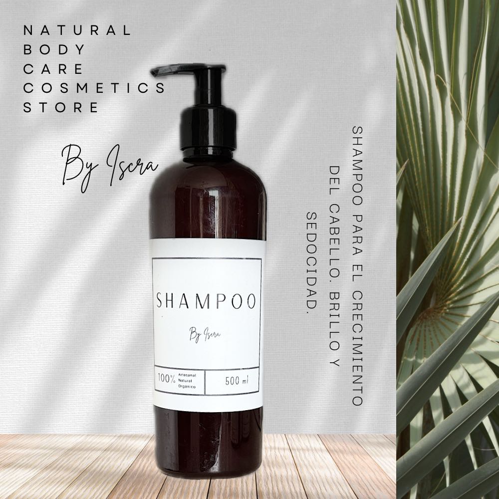 Shampoo para el crecimiento del cabello By Iscra.