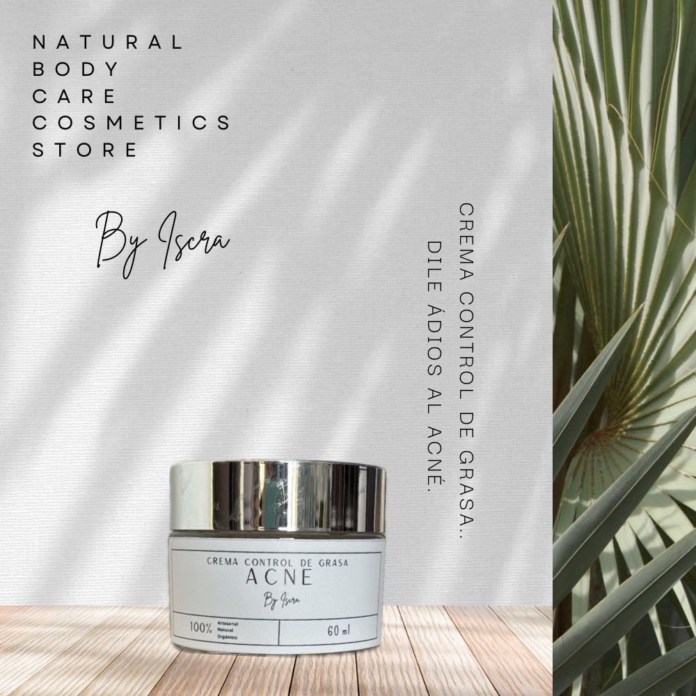 Crema control de grasa para el acné By Iscra.