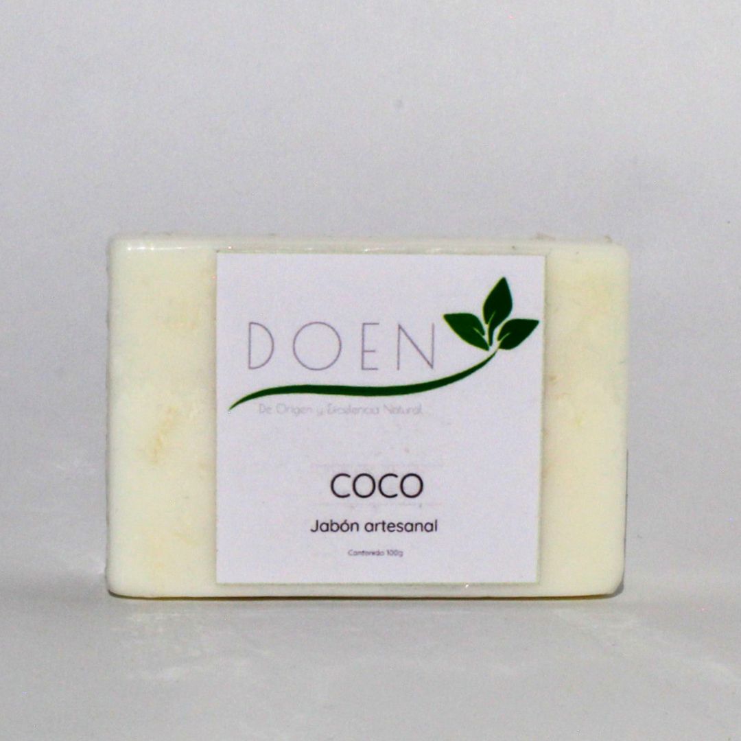 Jabón artesanal de Coco DOEN