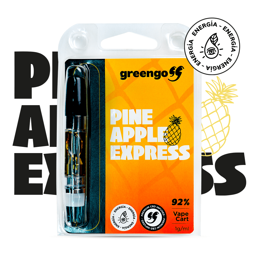 Cartucho Pineapple Exprees CBD+Delta8 (Energía) 920mg