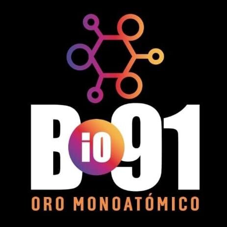 Logo de B91 Oro monoatomico