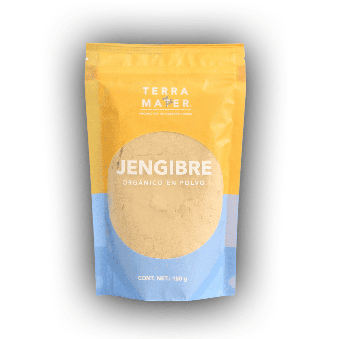 Jengibre orgánico en polvo