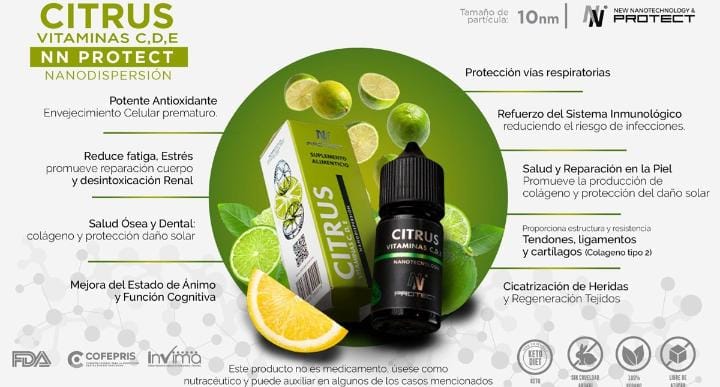 citrus en nanodispersion