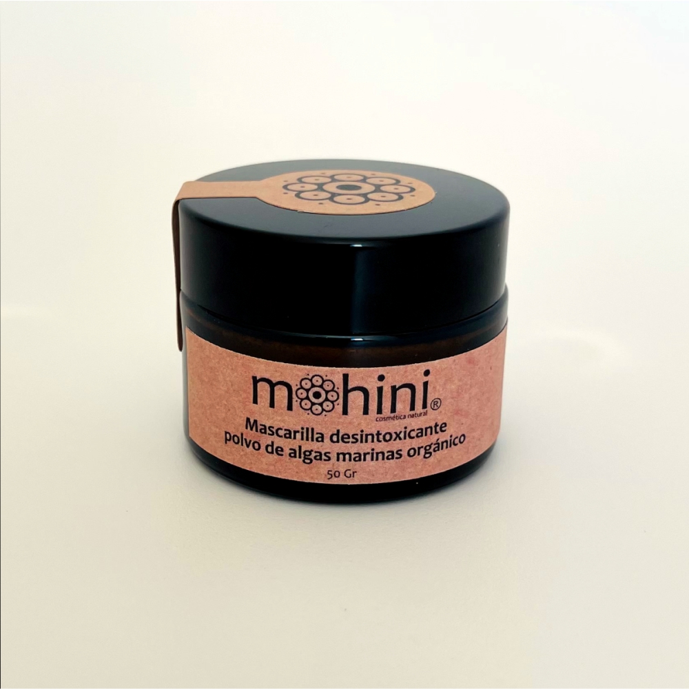 Mascarilla detox de algas marinas orgánica