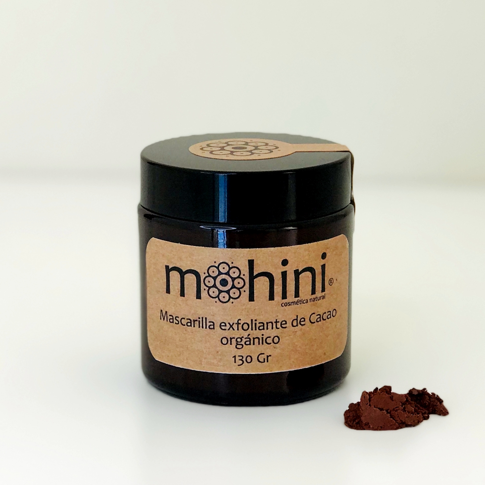 Mascarilla exfoliante de cacao orgánico