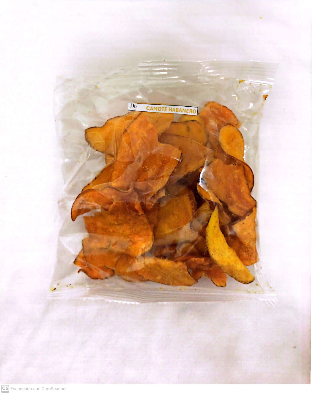 CHIPS DE CAMOTE HABANERO