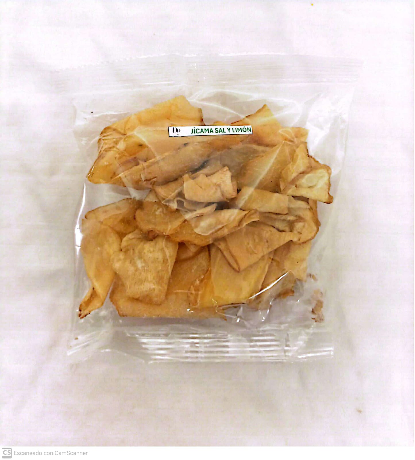CHIPS DE JICAMA LIMON Y SAL