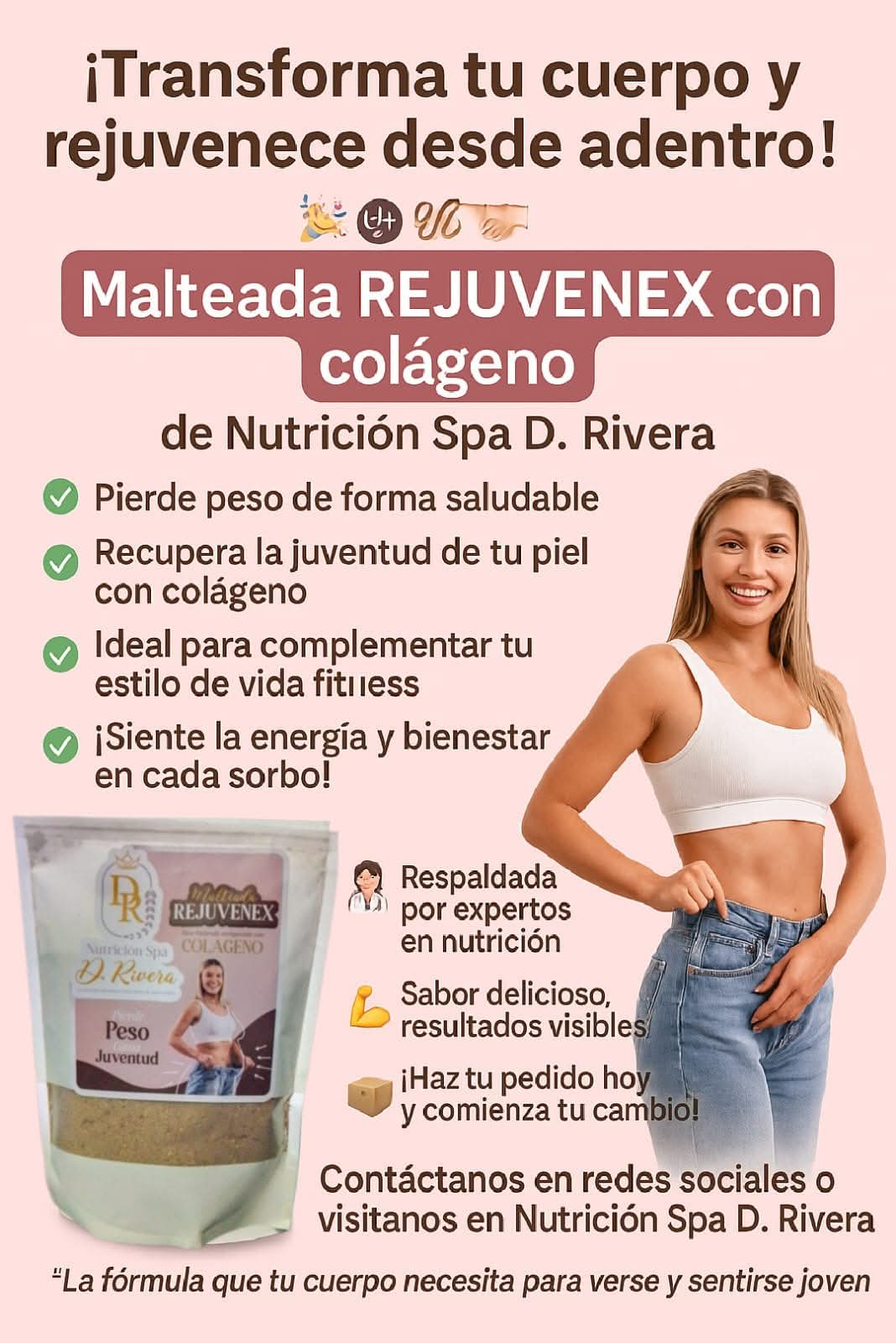 Malteada REJUVENEX CON COLAGENO