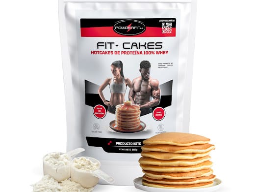 FIT-CAKE® 350 g . Mix para elaborar HOT CAKES de Proteina de suero de Leche
